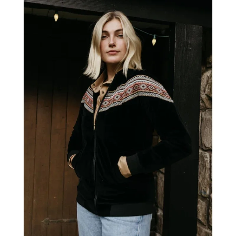 Celebrity Must-have Outback Womens Sonja Zip Up Jacket - 42245-BLACK