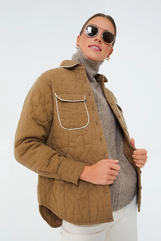 Printed Patterns Quilted Tannin Kyoto Jacket