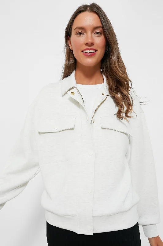 Sports Express Ivory Marl Elizabeth Jacket