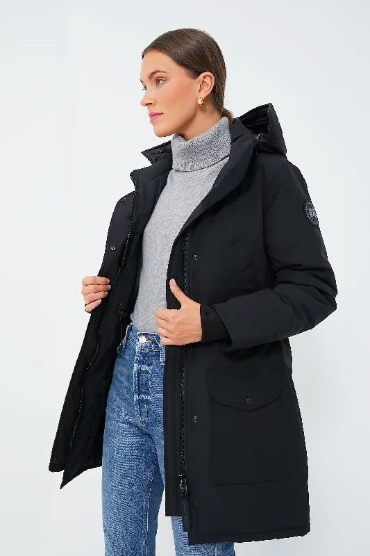 Soft Comfort Black Noir Black Disc Trillium Parka