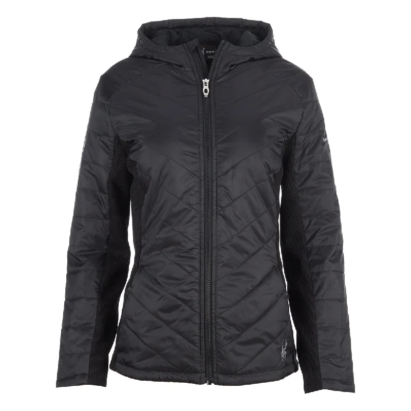 Leisure And Entertainment Spyder Women's Full Zip Hybrid Jacket