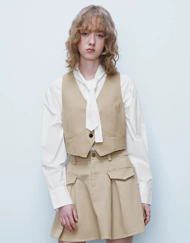 Elegant Wear Urban V-Neck Waistcoat