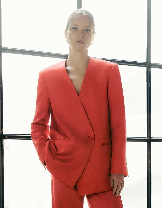 Fashion Innovation V-Neck Loose Blazer
