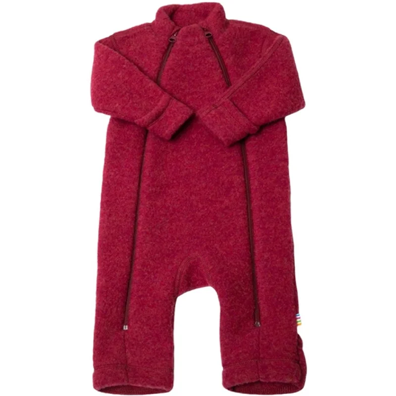 Design Must-have Joha Wool Fuchsia Melange Overalls