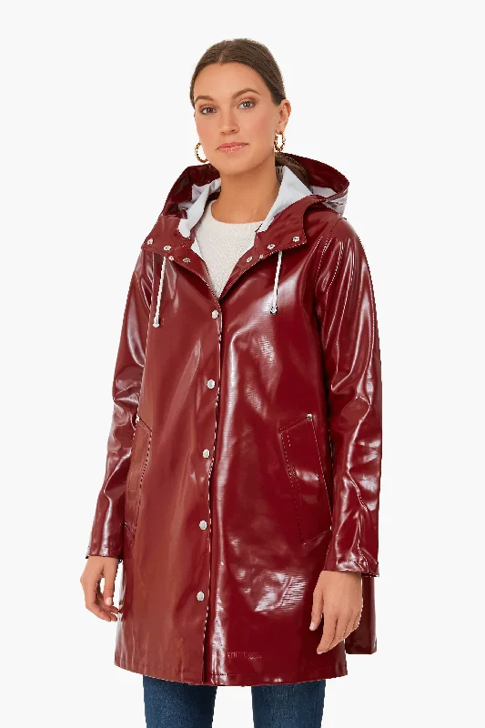 Sports Zipper Style Burgundy Mosebacke Opal Jacket