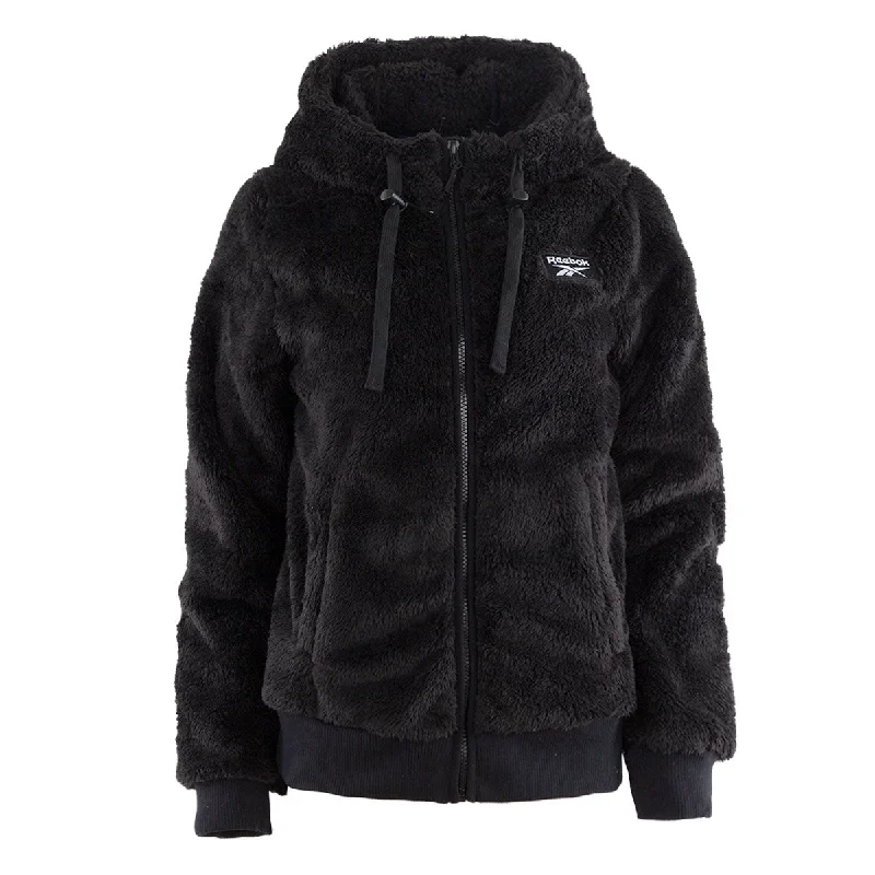 High Street Series Reebok Women's Drawstring Hooded Heavy Mountain Jacket