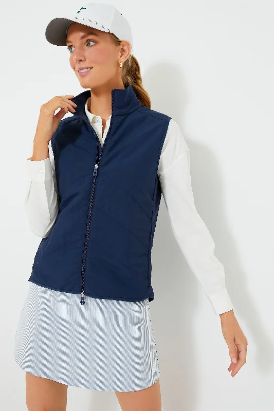 Comfort Fit Navy Lightweight Queally Vest