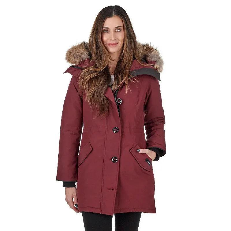 Fashionable and versatile Canada Goose Women's Rossclair Parka Fusion