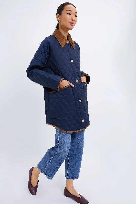 Preview New Products Navy 30th Anniversary Oversized Liddesdale Jacket