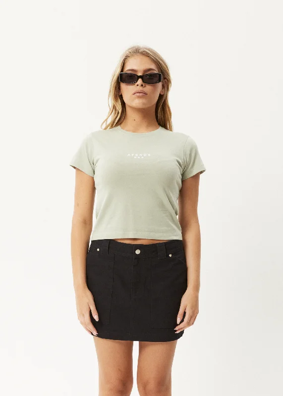 Sports Jumpsuit AFENDS Womens Jodi - Baby T-Shirt - Eucalyptus