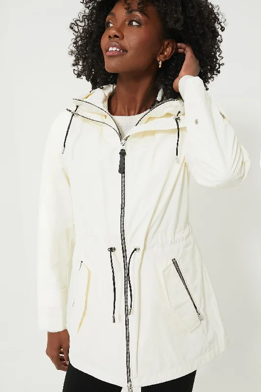 Black And White Style Cream Melany Jacket
