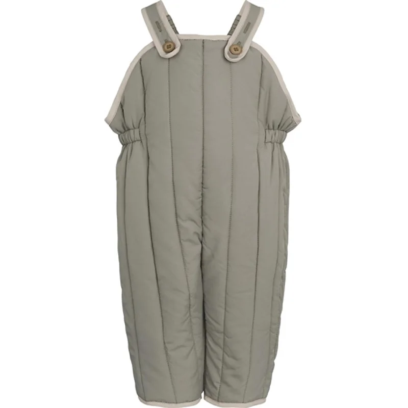 Relaxed Fashion MarMar Light Moss Olvig Quilt Thermo Pants
