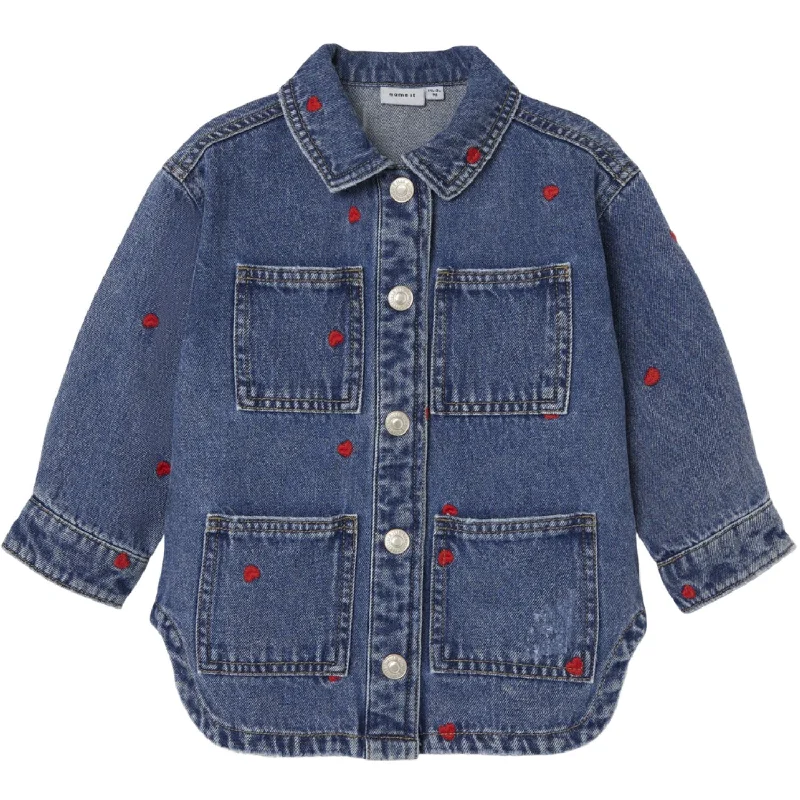 Bottom And Versatile Name It Medium Blue Denim Kathy Denim Jacket