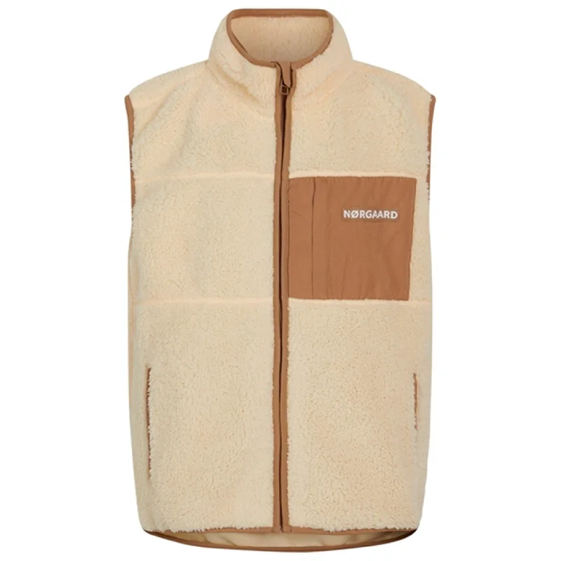 Soft Touch Mads Nørgaard Teddy Fleece Vilads Vest Vanilla Custard
