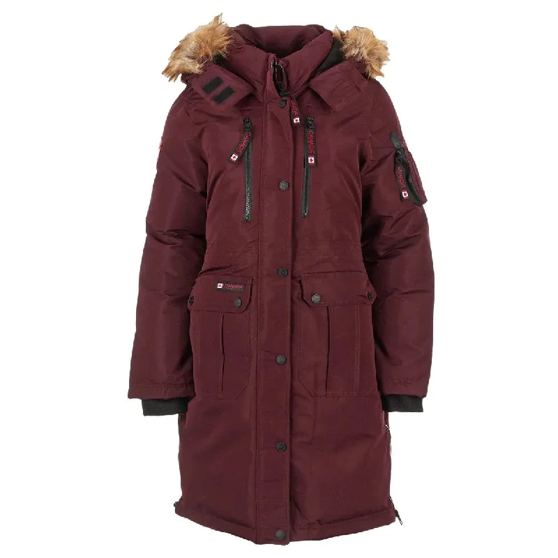 Street Personality Style Canada Weather Gear Women's Long Puffer