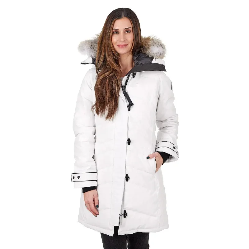 Elegant And Lazy Canada Goose Women's Lorette Parka Black Label