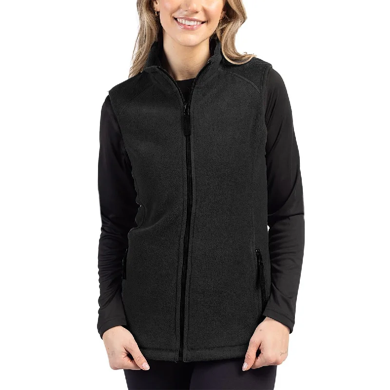 Sporty Elegance Cutter & Buck Clique Summit Performance Fleece Full Zip Women's Vest