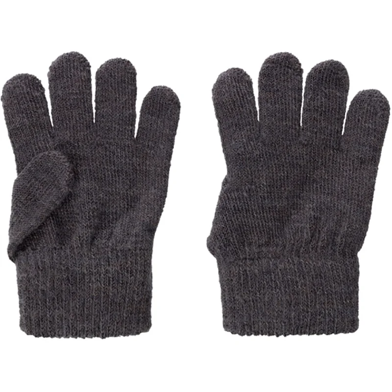 Light And Breathable Name it Iron Gate Wholla Wool Mittens