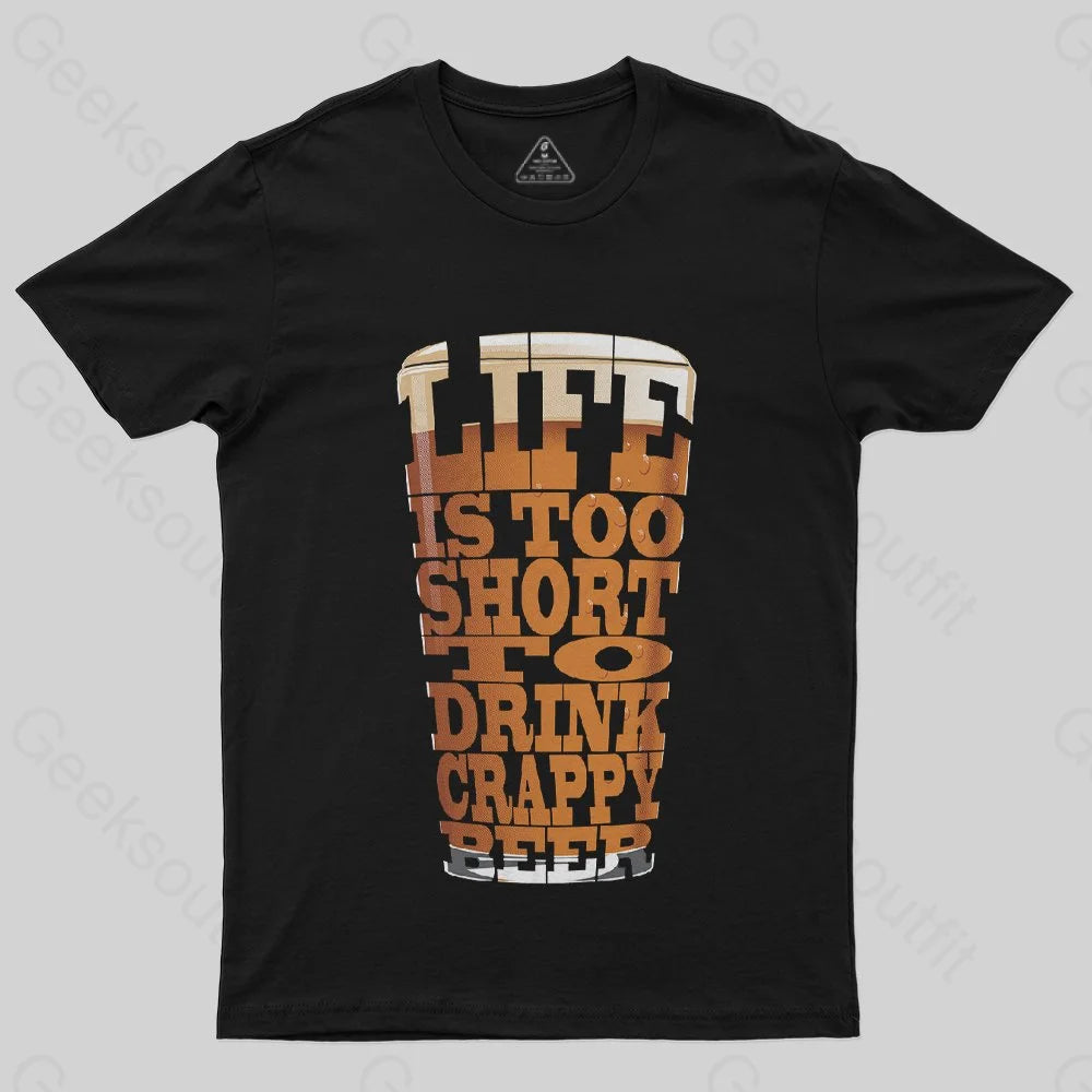 Street Fashion Crappy Beer T-Shirt