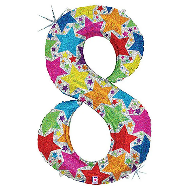 Simple Elegance 40 inch NUMBER 8 - HOLOGRAPHIC DESIGNER MEGALOON