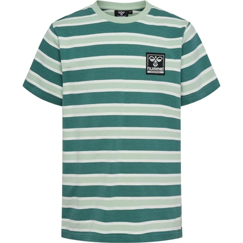 Elegant And Noble Hummel Silt Green Weston T-shirt S/S