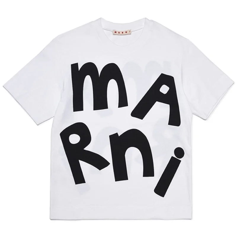 Sports Functional Style Marni White T-shirt
