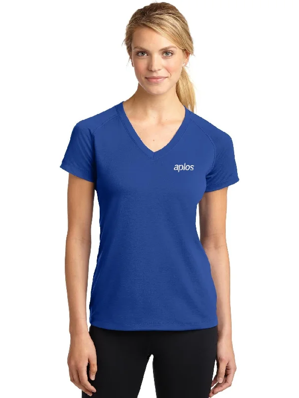 Sports Express Sport-Tek Ladies Ultimate Performance V-Neck