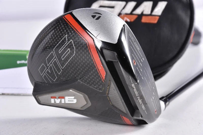 Retro Stripes Taylormade M6 Driver / 10.5 Degree / Stiff Flex Fujikura Atmos Black 6