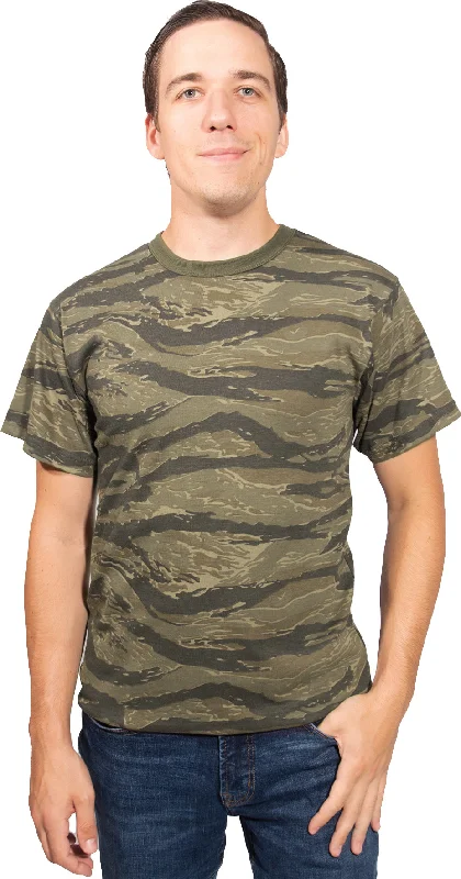 Versatile Wear Tiger Stripe Camo - Vintage Camo T-Shirts