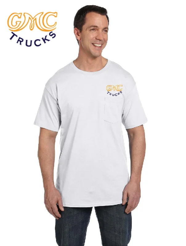 Elegant Wear GMC 1930's Pocket T-shirt (embroidered logo on front)