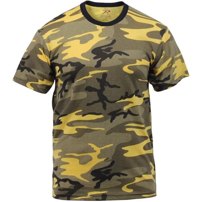 Fashionable Items Stinger Yellow Camouflage - Military T-Shirt