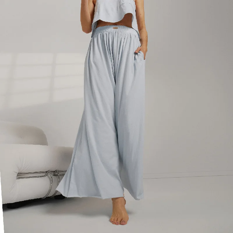 Elegant Style Organic Pima Wide Leg Pant