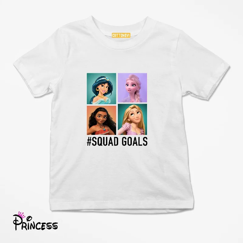 British Style Princess Squad Goals T-Shirt