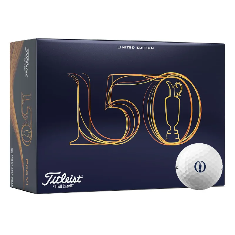 Cozy Look Titleist Pro V1 Limited-Edition 150th The Open (6 Ball Pack)