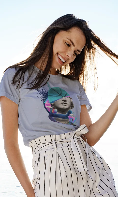 Sports Casual Style Piece of Art, Women's Tee