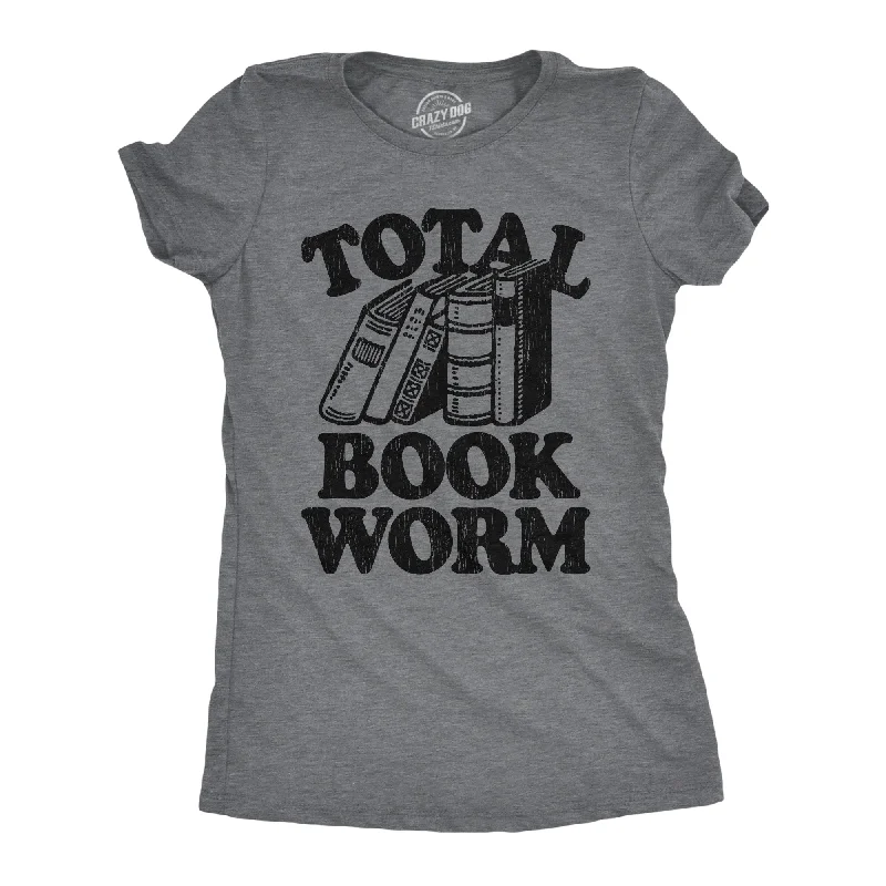 Short Design Total Book Worm Women's T Shirt