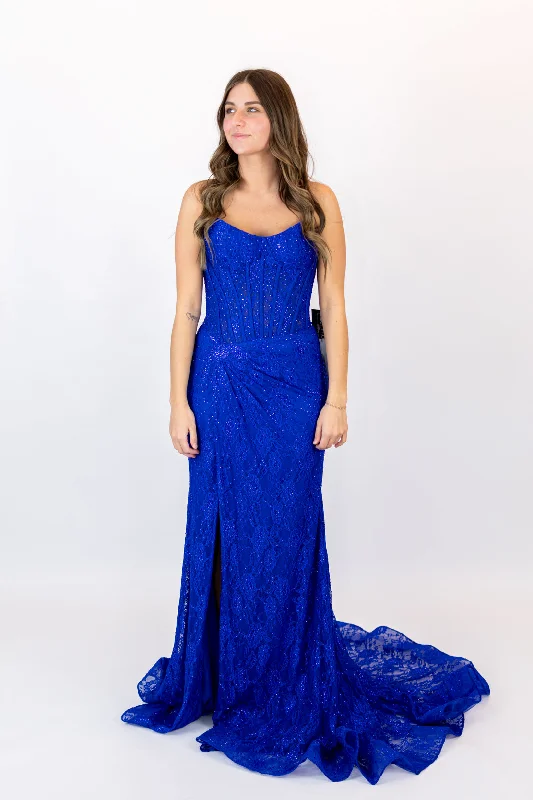 Mid-length Style Prom Dress 57052 | Royal