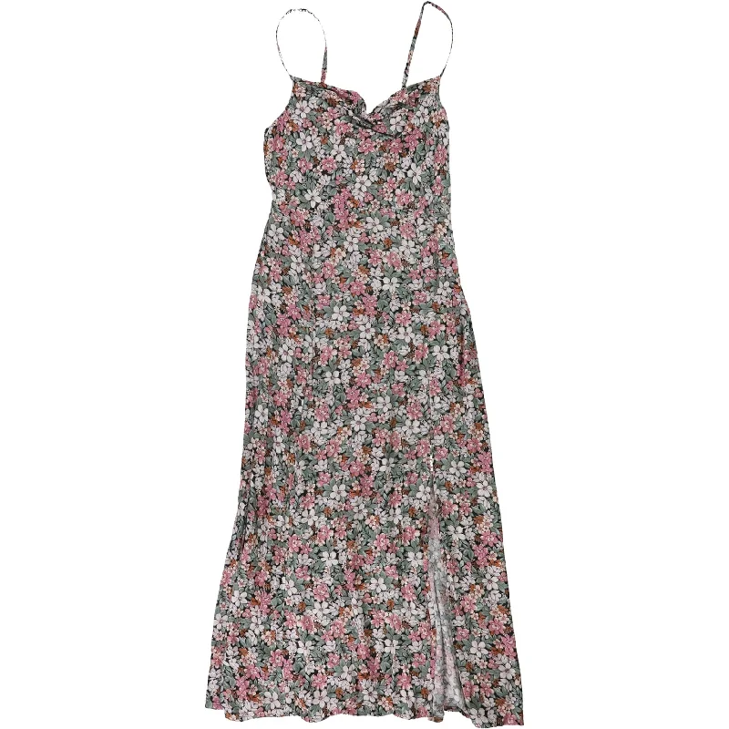 Energetic American Eagle Womens Floral Sundress, Pink, X-Small