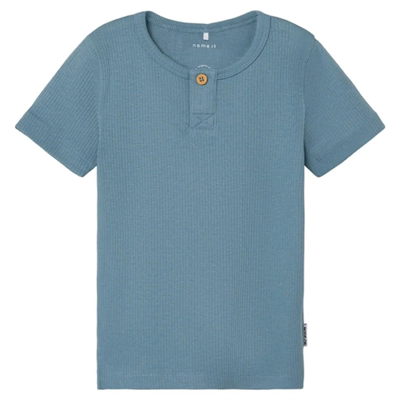 Casual Chic Name it Smoke Blue Humus T-Shirt