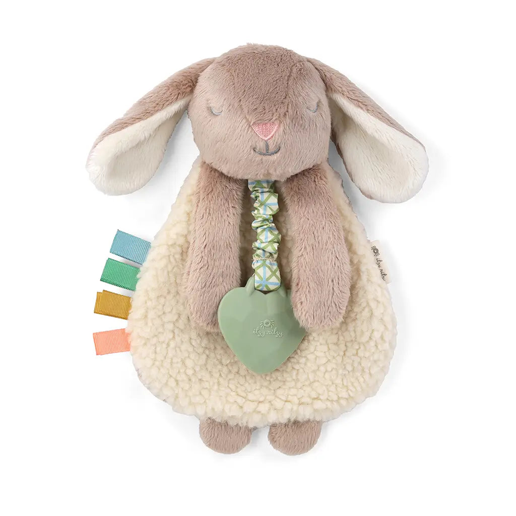 Classic Design Taupe Bunny Itzy Friends Lovey Plush