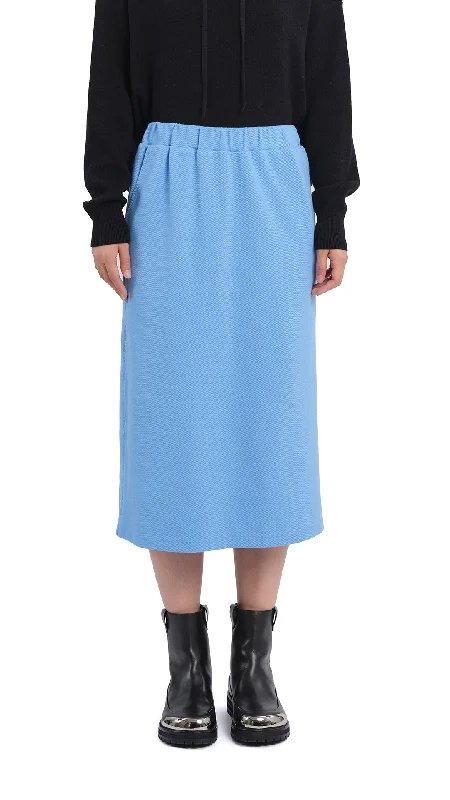 British casual Pencil Split Skirt