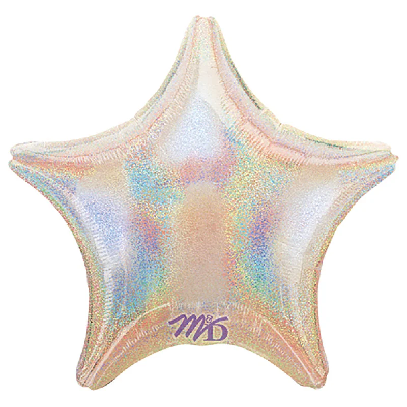 Weekend Wear 19 inch STAR - SILVER DAZZLER