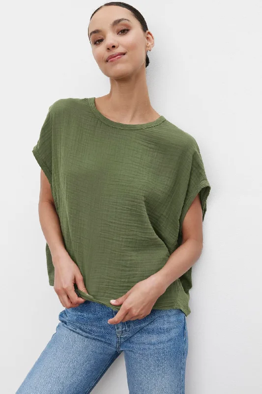 Elegant and noble CAROLINE COCOON TOP