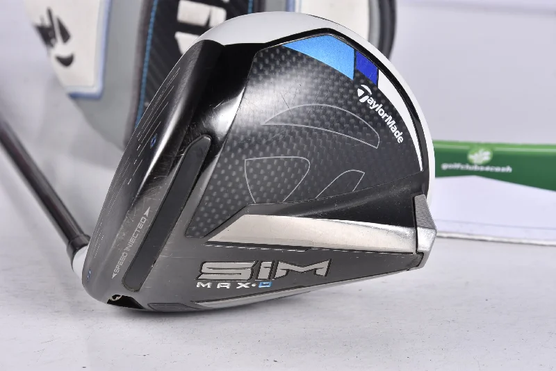 Warm Winter Series Left Hand Taylormade SIM Max D Driver / 10.5 Degree / Stiff Flex Hzrdus Smoke