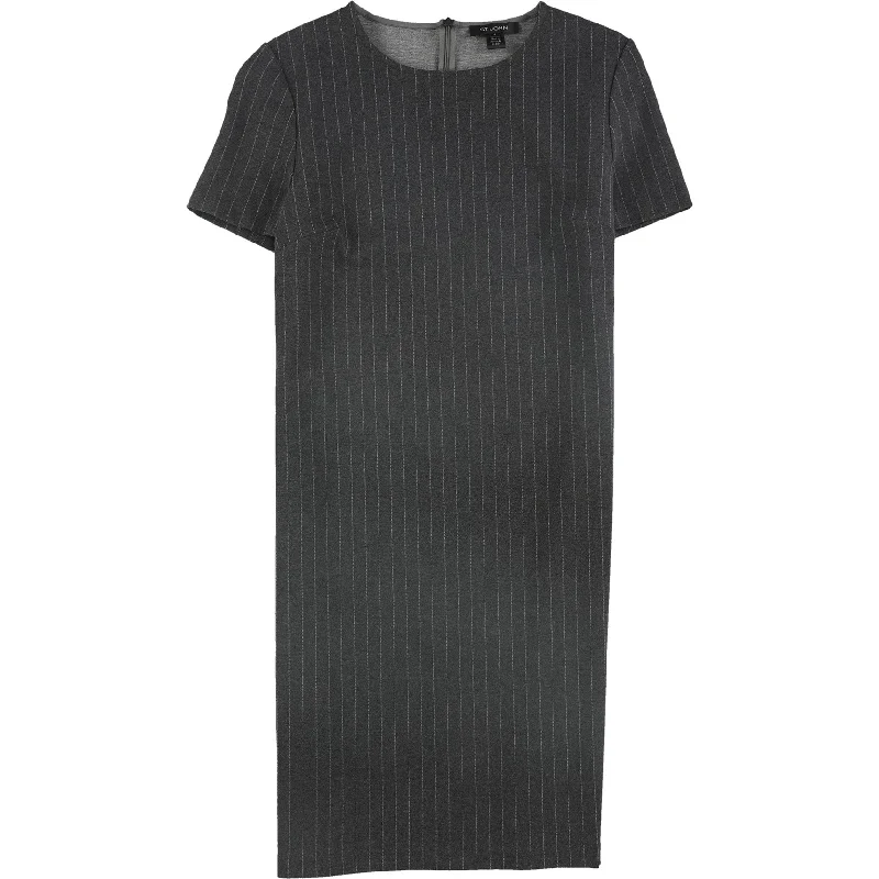 High-waisted pants style St. John Womens Double-Face Sheath Dress