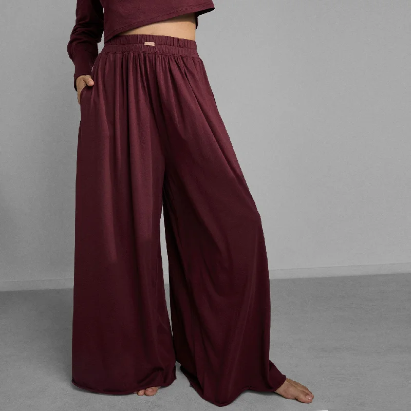 Nightclub Style Organic Pima Wide Leg Pant