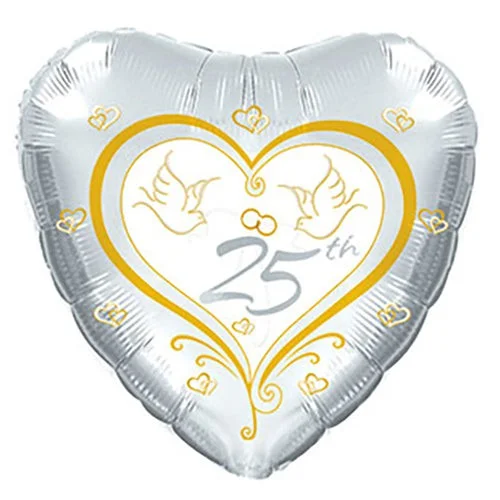 Cozy Chic 17 inch 25TH ANNIVERSARY DOVES