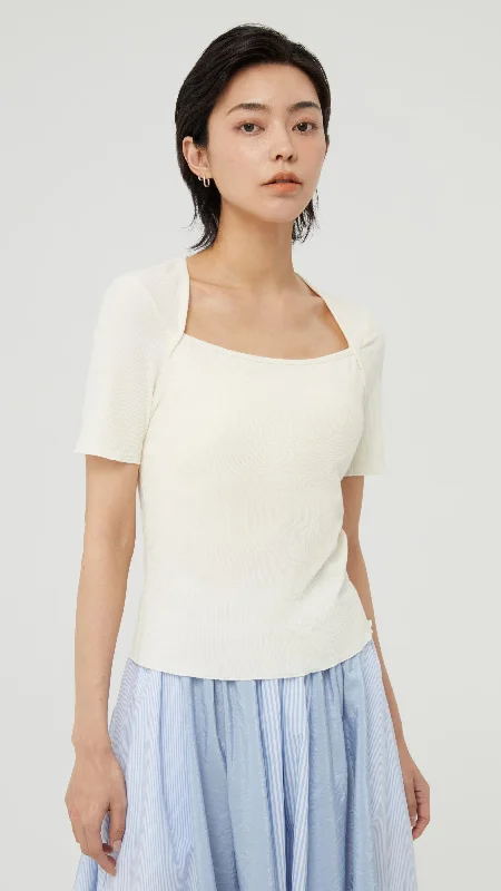 Boat Neck Top