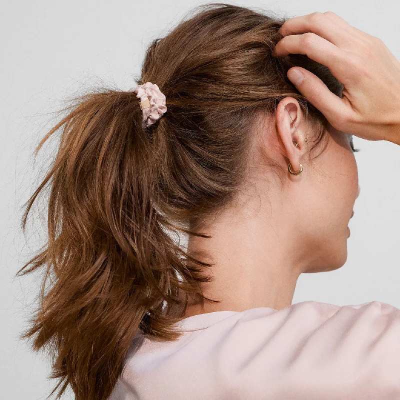Exquisite Details 3pk Washable Silk Thin Scrunchie