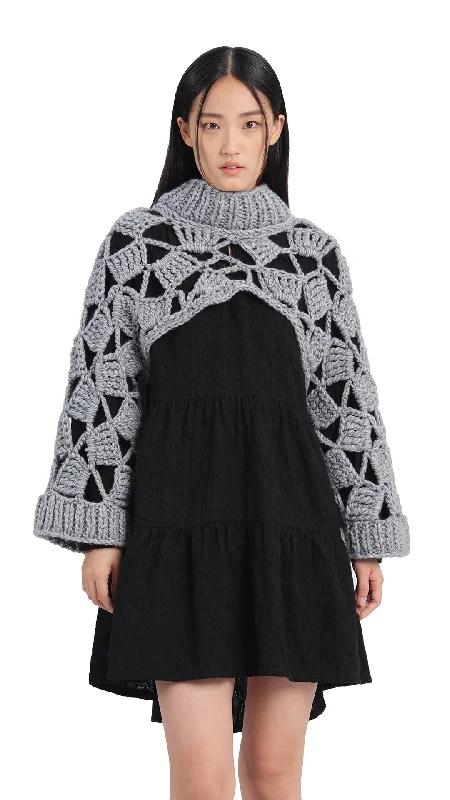 Sports litigation style Chunky Crochet Vest